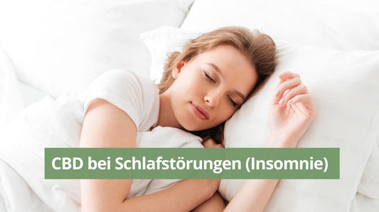 CBD bei Schlafstörungen Beitragsbild.