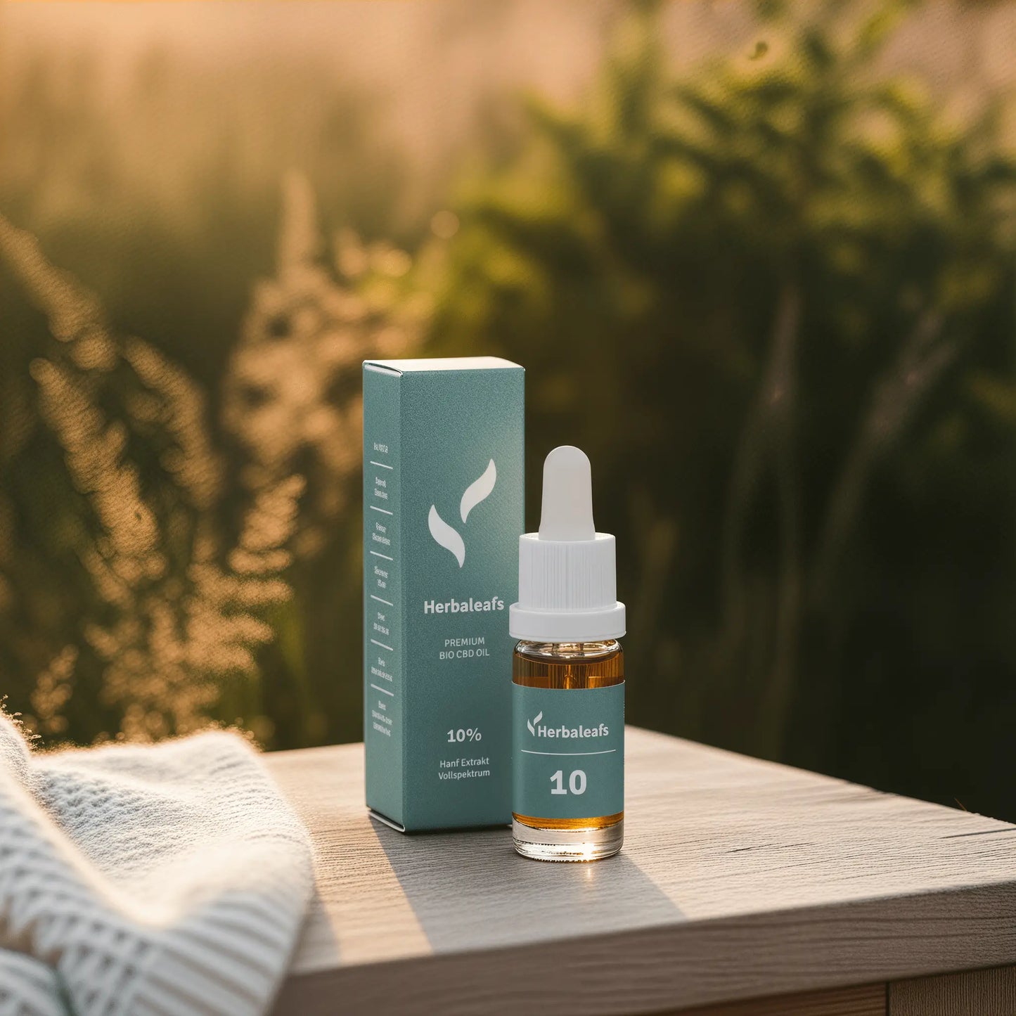 Hanföl 10ml, 1000mg, 3 x 7 Tropfen täglich